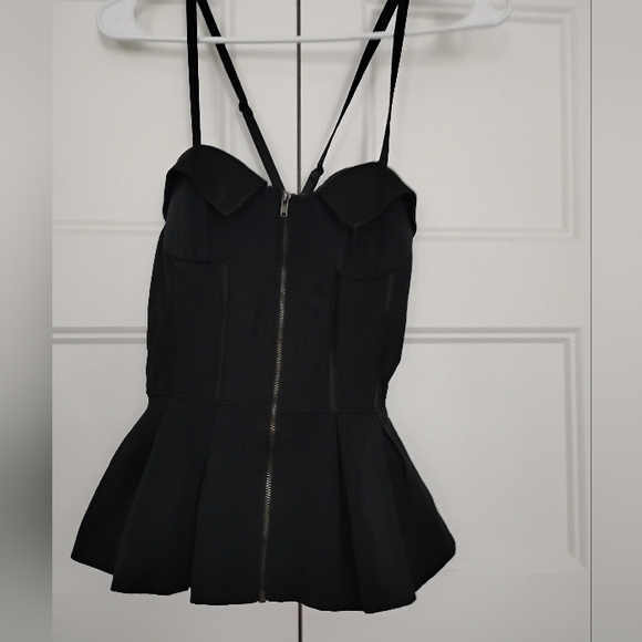 Bebe Corset Peplum Top - Picture 6 of 8